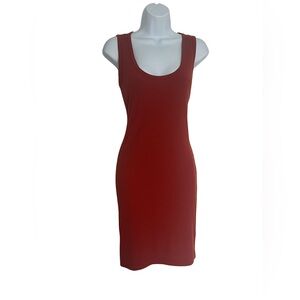 Heart Hips Women’s Tank Top Rich Red Midi Dress. Size: Medium. Good Condition.